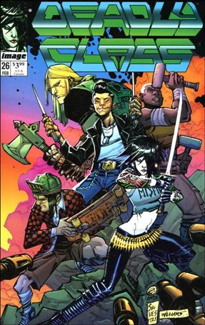 Deadly Class issue 26-B Eric Canete Image Tribute Cover