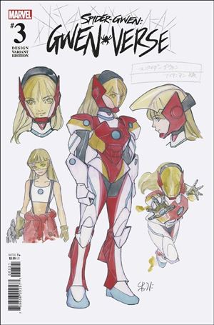 Spider-Gwen: Gwenverse issue 3-D Peach Momoko 1:100 Design Cover