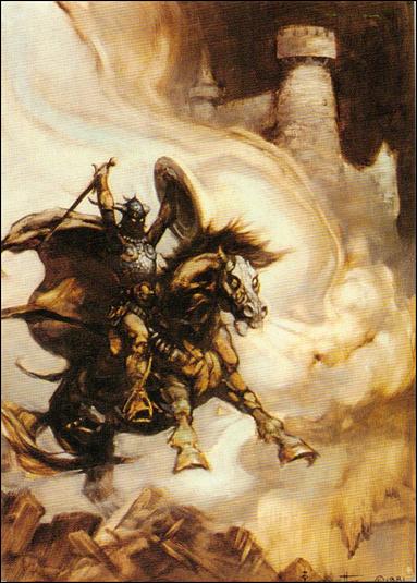 Frazetta II: The Legend Continues  (Base Set) card 78 The Defender