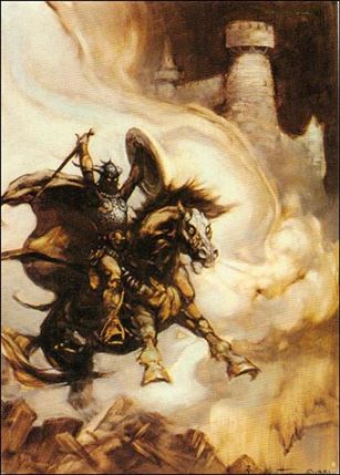 Frazetta II: The Legend Continues  (Base Set) card 78 The Defender
