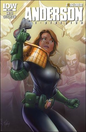 Judge Dredd: Anderson, Psi-Division issue 3 Matt Haley Cover