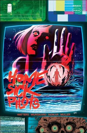 Home Sick Pilots issue 9-B Adam Gorham Cover