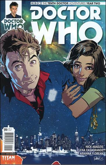 Doctor Who: The Tenth Doctor Year Two issue 5 Elena Casagrande Cover