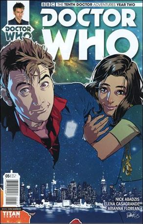 Doctor Who: The Tenth Doctor Year Two issue 5 Elena Casagrande Cover