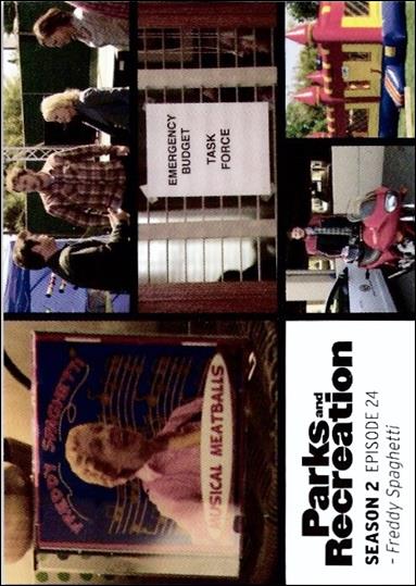 Parks and Recreation: Seasons 1 - 4 card 30 Freddy Spaghetti