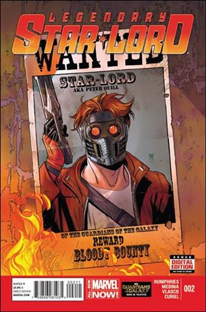 Legendary Star-Lord issue 2 Paco Medina Cover