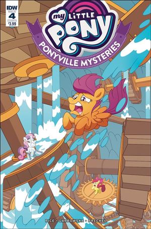 My Little Pony: Ponyville Mysteries issue 4-B Philip Murphy Cover