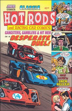 Classic Hot Rods and Racing Car Comics Cover Image 2
