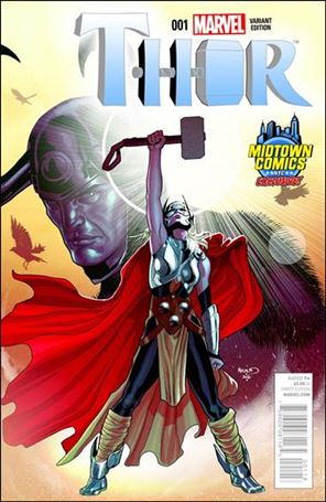 Thor (2014) issue 1-K Paul Renaud Midtown Comics Cover