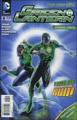 Green Lantern (2011) issue 8-C Unbagged Doug Mahnke Cover Combo Pack
