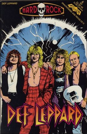 Hard Rock Comics issue 6 Def Leppard