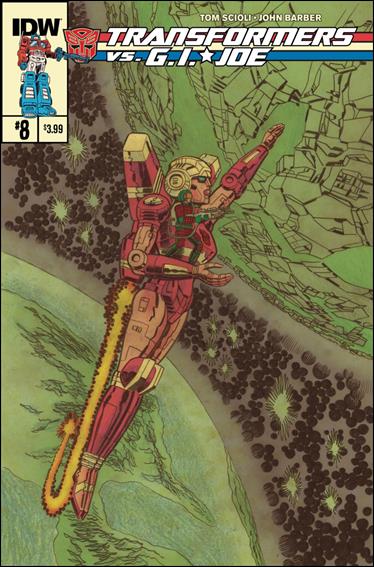 Transformers vs G.I. Joe issue 8 Tom Scioli Cover