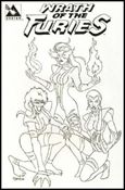 Wrath of the Furies issue 1-C Leather Cover 1/700