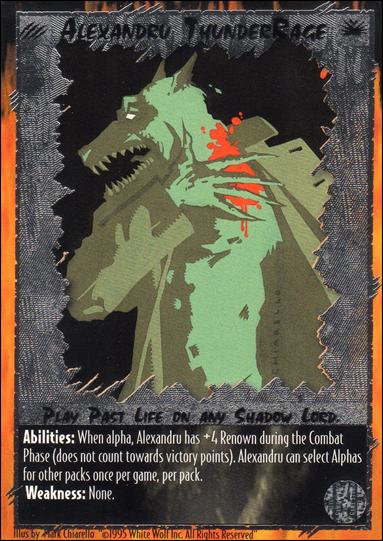 Rage Limited (Past Life Subset) card nn Alexandru ThuderRage