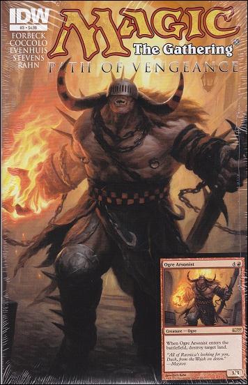 Magic: The Gathering - Path of Vengeance issue 3 Polybagged Chris Rahn Cover With Card