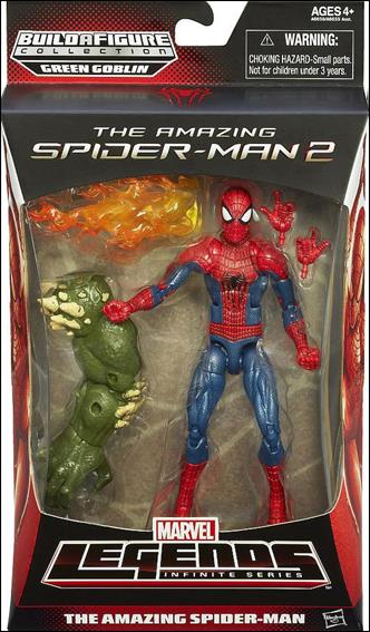 Marvel Legends Infinite: Spider-Man (Green Goblin Series) figure 5 Amazing Spider-Man (Movie)
