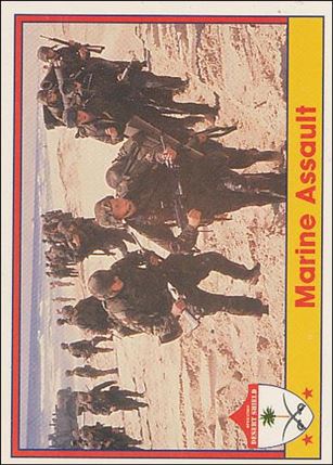 Operation Desert Shield (Base Set) card 21 Marine Assault