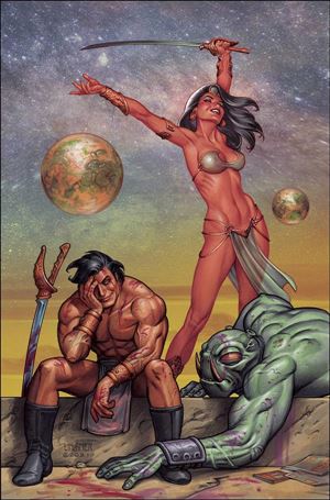 Dejah Thoris Versus John Carter issue 6-M Joseph Michael Linsner Virgin Cover