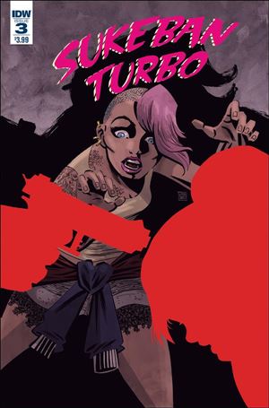 Sukeban Turbo issue 3 Victor Santos Cover