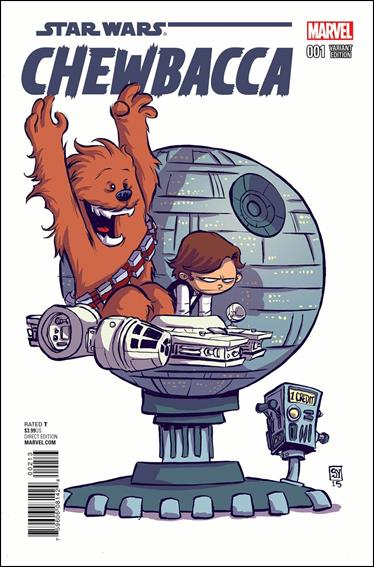 Chewbacca  issue 1-F Skottie Young Baby Cover