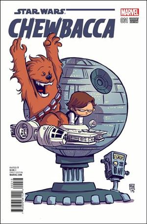 Chewbacca  issue 1-F Skottie Young Baby Cover