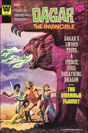 Dagar the Invincible issue 10-B Whitman Cover