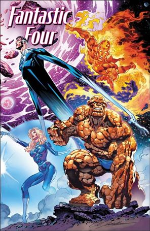 Fantastic Four (2025) issue 1-M Claudio Castellini Wraparound 1:25 Cover