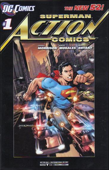Action Comics (2011) issue 1-G ComicsPro and Diamond RRP Cover 1/500