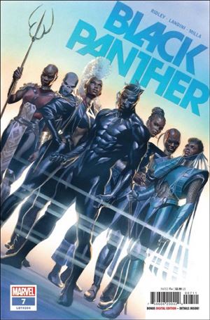 Black Panther (2022) issue 7 Alex Ross Cover