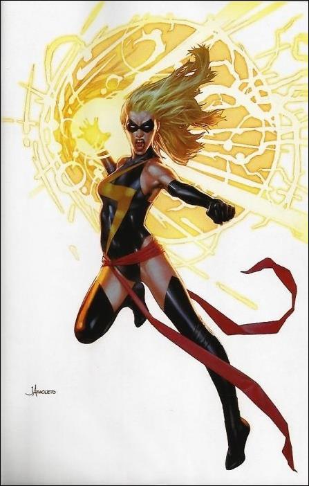 Captain Marvel (2019) issue 1-S Jay Anacleto Unknown "Ms. Marvel" Virgin Cover