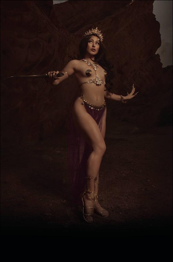 Dejah Thoris Versus John Carter issue 4-J 1:15 Virgin Cosplay Photo Cover