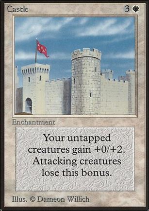 Magic the Gathering: Limited Edition Beta (Base Set) card 9 Castle