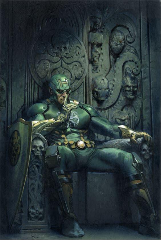 Secret Empire issue 10-J Gabriele Dell'Otto Unknown Comics Virgin Cover