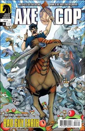 Axe Cop: Bad Guy Earth Cover Image 2