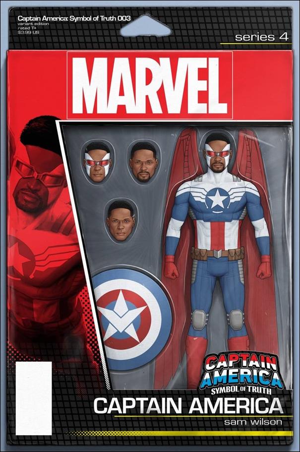 Captain America: Symbol of Truth issue 3-B John Tyler Christopher Action Figure Cover