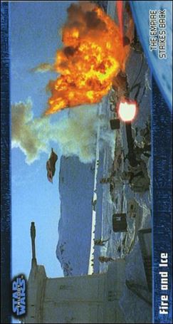 Star Wars Trilogy Widevision (Base Set) card 31 Fire and Ice