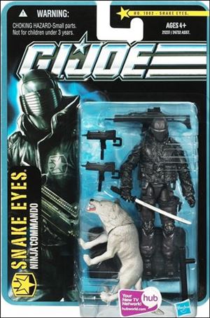 G.I. Joe: The Pursuit of Cobra figure 1002 Snake Eyes (Ninja Commando) 