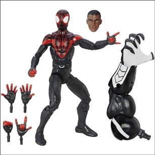 Marvel Legends Series: Spider-Man (Venom Series)  figure 3-B Ultimate Spider-Men (Miles Morales) Loose