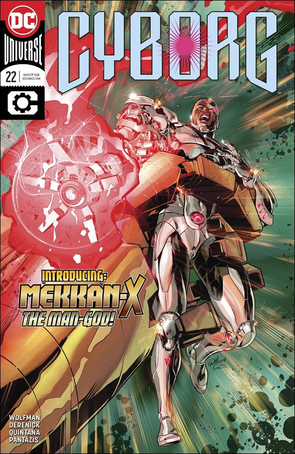 Cyborg (2016) issue 22 Sam Lotfi Cover