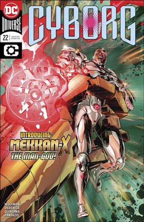 Cyborg (2016) issue 22 Sam Lotfi Cover