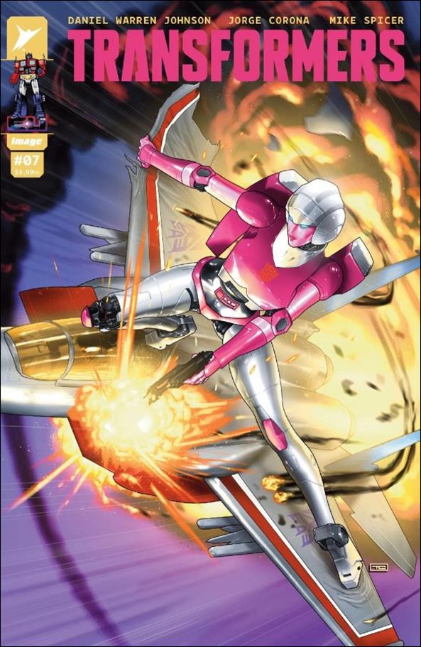 Transformers (2023) issue 7-E Taurin Clarke 1:50 Cover