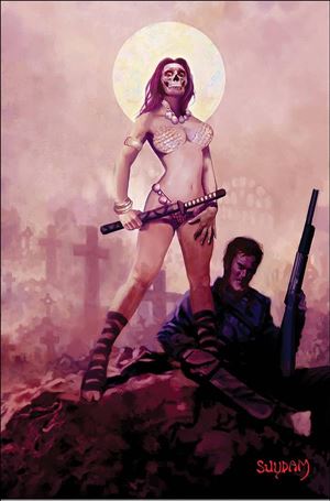 Die!namite Lives! issue 3-Q Arthur Suydam Virgin Cover