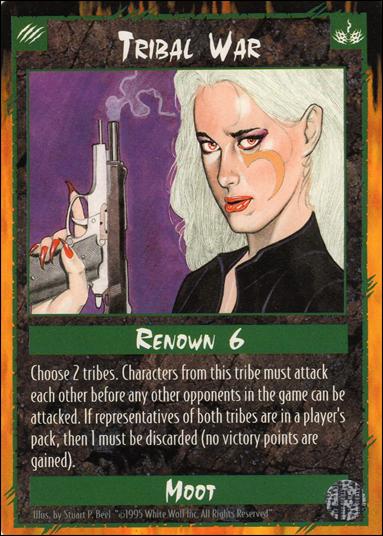 Rage Limited (Base Set) card 284 Tribal War 