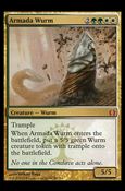 Magic the Gathering: Return to Ravnica (Base Set) card 143 Armada Wurm