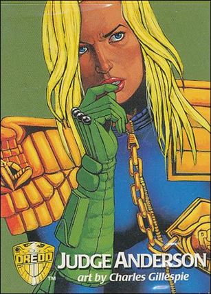 Judge Dredd: The Movie (Base Set) card 57 Judge Anderson