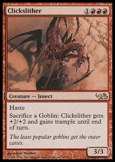 Magic the Gathering: Duel Decks: Elves vs. Goblins (Base Set) card 34 Clickslither