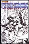 Peter Cannon: Thunderbolt (2012) issue 4-D Stephen Segovia 1:25 Sketch Cover