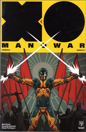 X-O Manowar (2017) issue 4-B Dave Johnson Cover