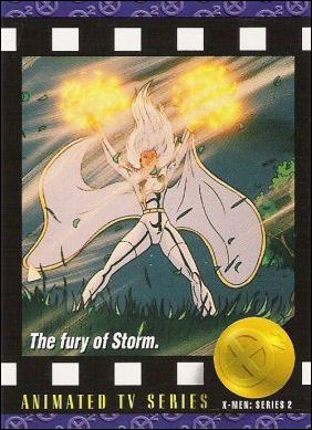X-Men: Series 2 (Base Set) card 99 The Fury of Storm