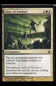 Magic the Gathering: Ravnica (Base Set)  card 207 Glare of Subdual